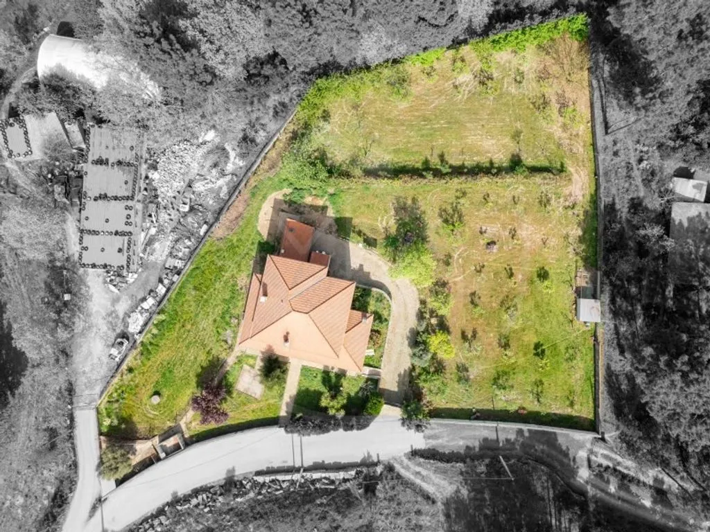 Õhuvaade - Luxury Villa with Garden in Adoufe, Vila Real