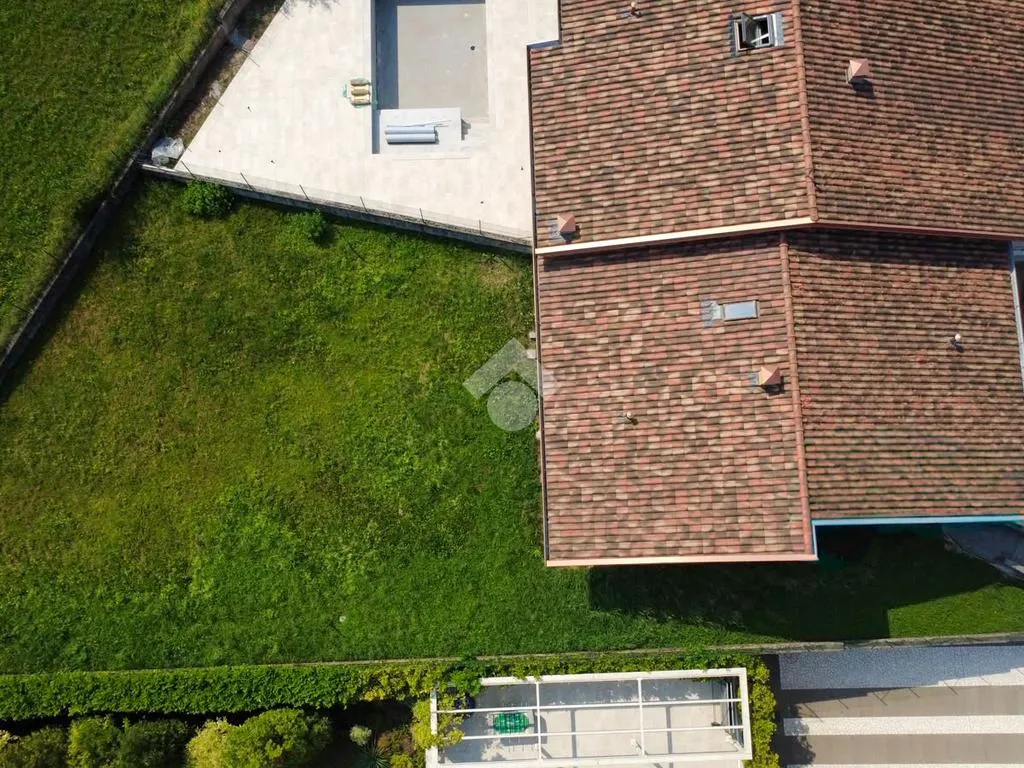Vue aérienne - New Bifamiliare with Private Garden in Barghe