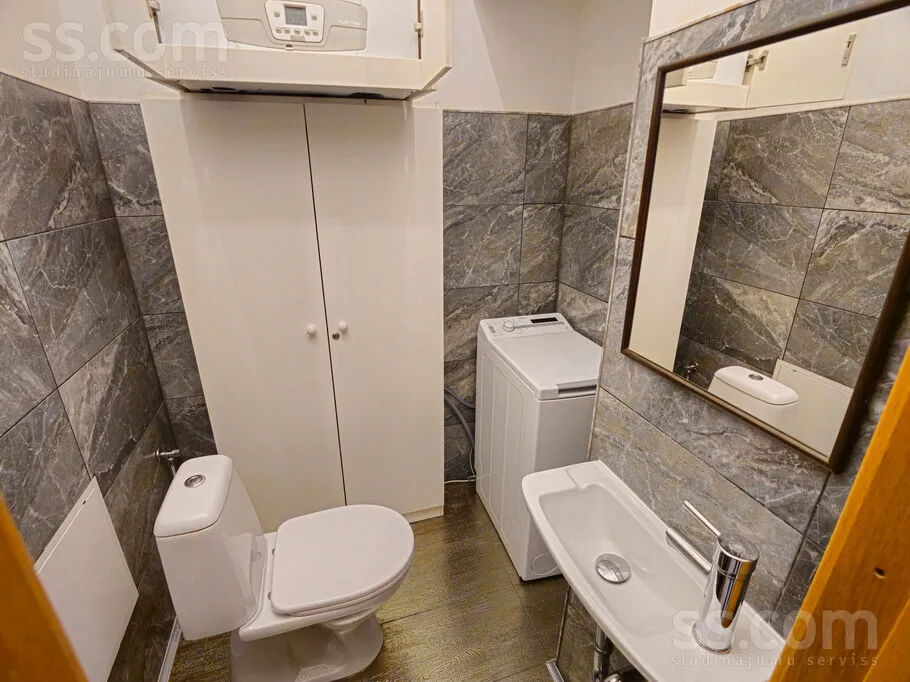 Salles de bain - 4-Bedroom Flat with Terrace in Riga Centre