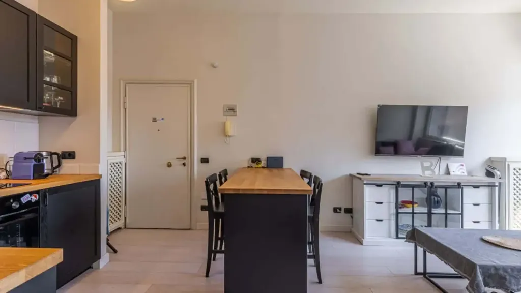 Cuisine - 1-Bedroom Apartment with WiFi in Milan Centre