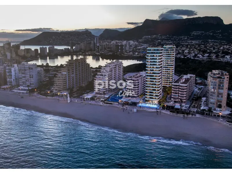 Aerial - New Duplex with Terrace in Calpe