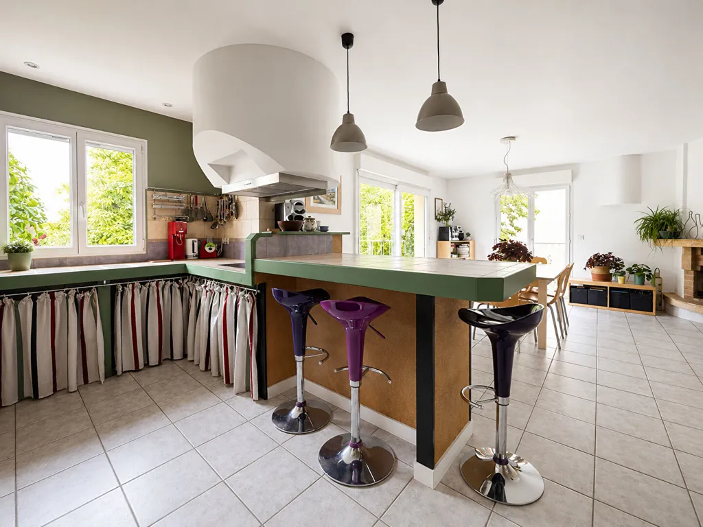 Köök - Charming House with Garden in Orgeval