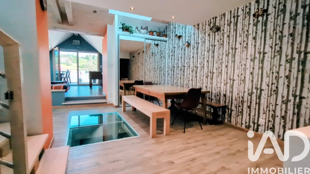 Dining Room - Triplex with Terraces in Rochejean
