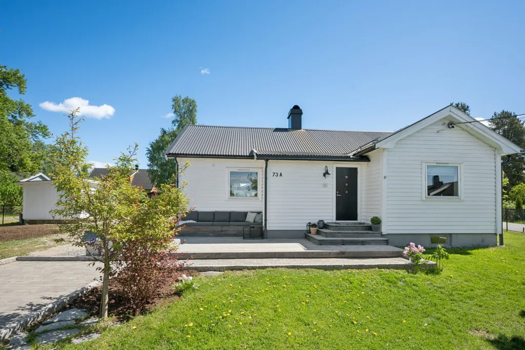 Extérieur - Modern Bungalow with Garden in Spikkestad