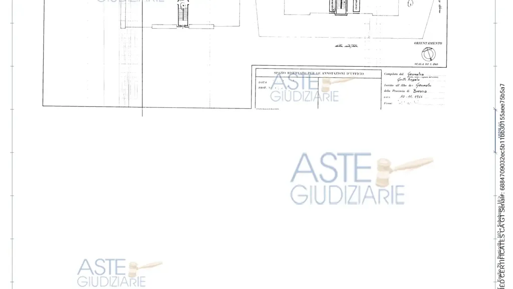 Plaan - Apartment with Cellar in Brescia