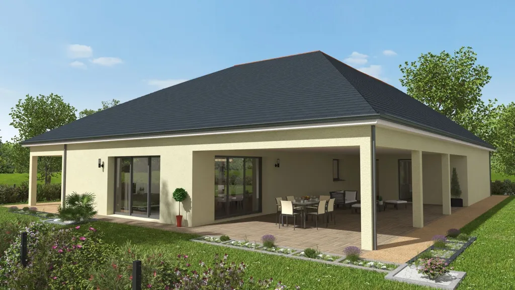 Maison Contemporaine avec Terrasse à Limerzel