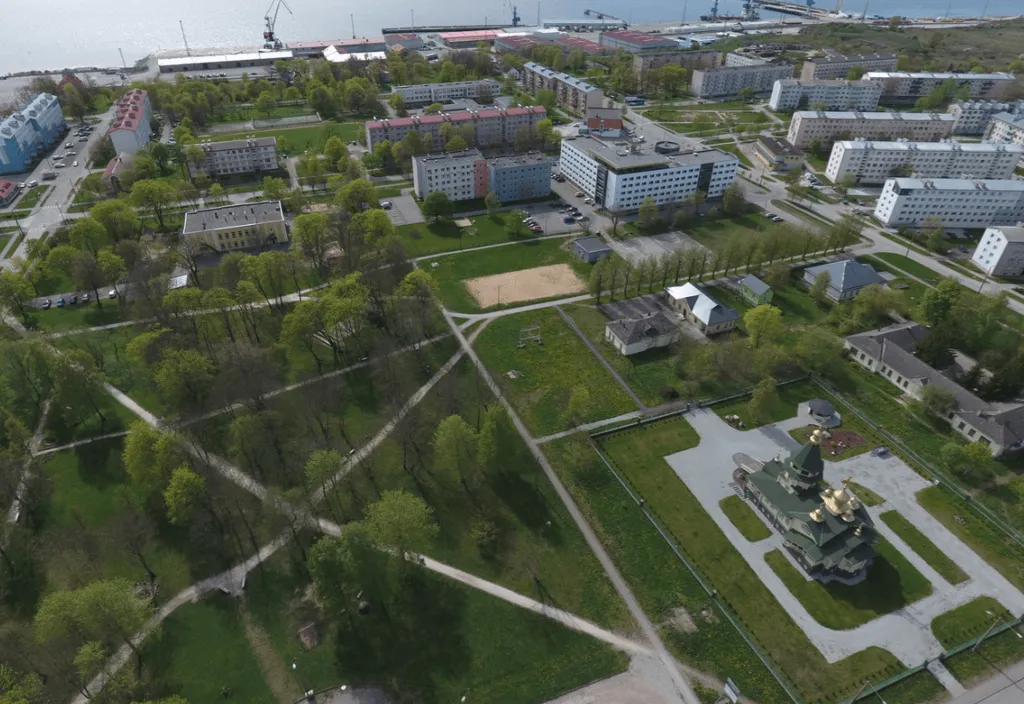 Vista aerea - Land with Tech Park Access in Paldiski