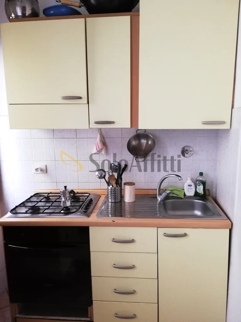 Köök - Furnished Studio in Florence with Balcony