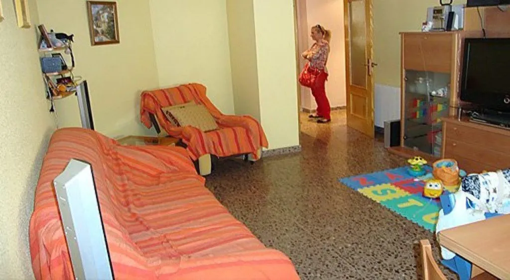 Living Room - Ground Floor Apartment with Parking in Almansa