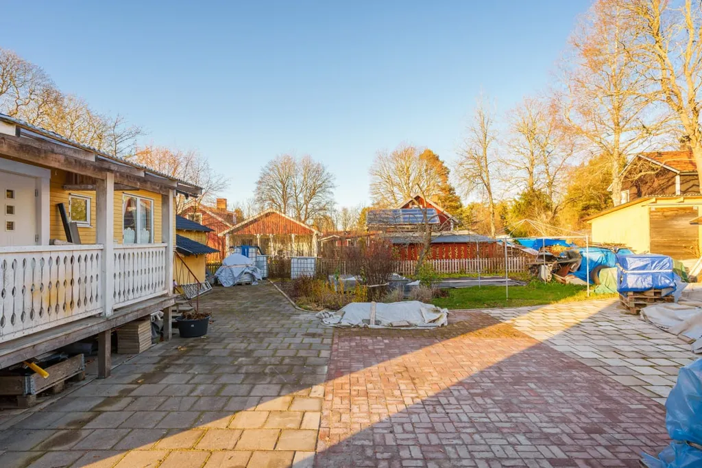 Garden - 1-Plan Villa with Inglazed Terrace in Älvkarleby