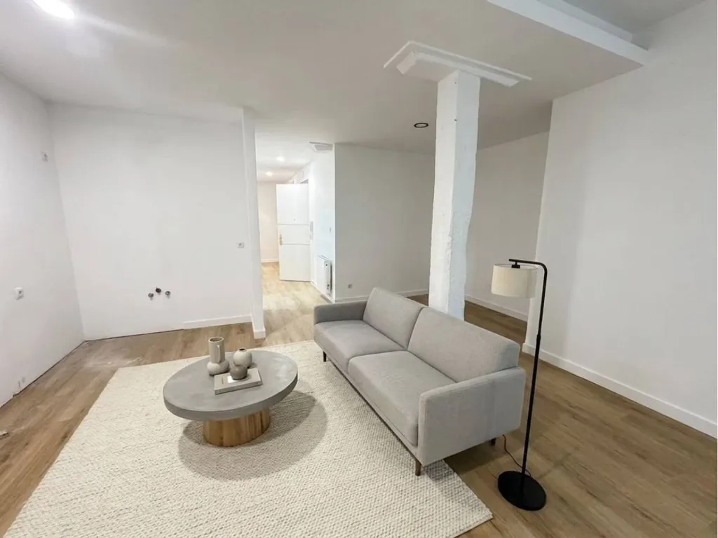 Séjour - Reformed Flat with Balcony in Bilbao's Old Town