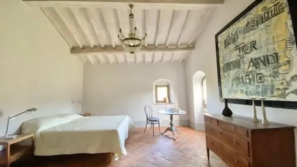 Chambres - Colonial House with Panoramic View in Greve in Chianti