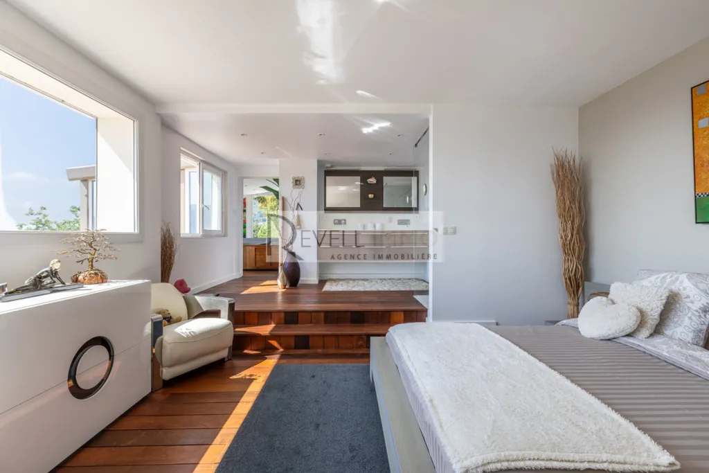 Chambres - Maison de Maître avec Piscine et Vue Panoramique à Antibes
