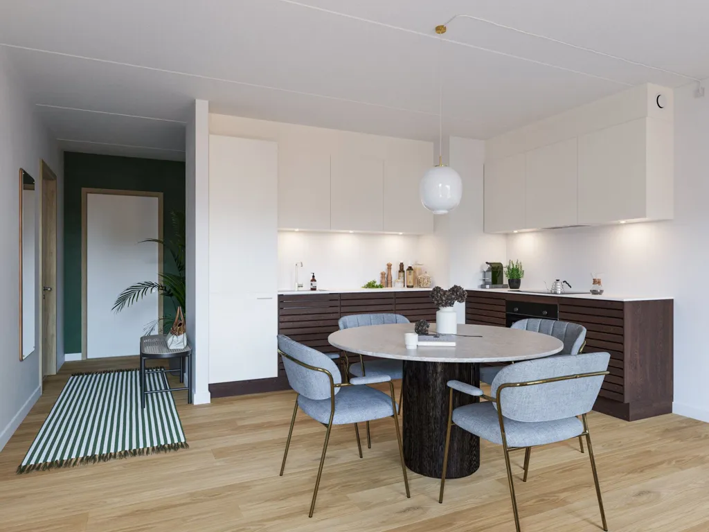 4-toaline korter asukohas Aarhus C