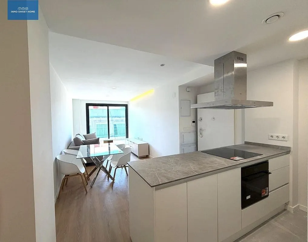 Cucina - Furnished Flat in Poble Vell, Elche
