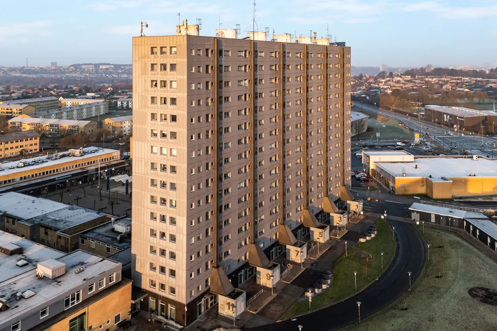 Õhuvaade - Apartment with Panoramic View in Aalborg