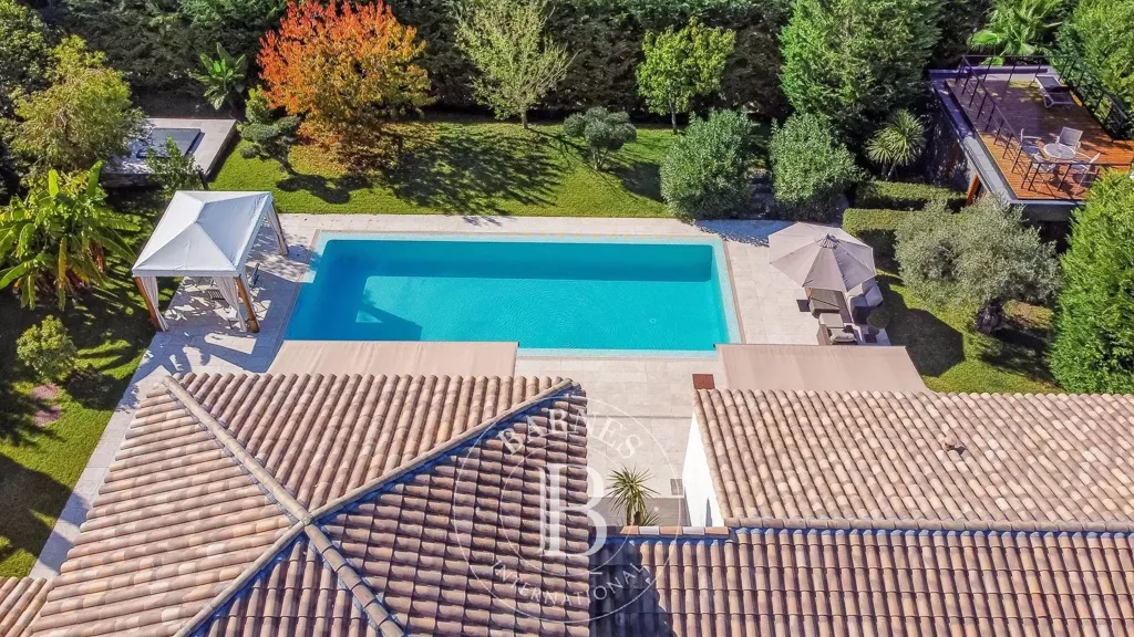 Vista aerea - Contemporary Villa with Pool in Roquefort-les-Pins