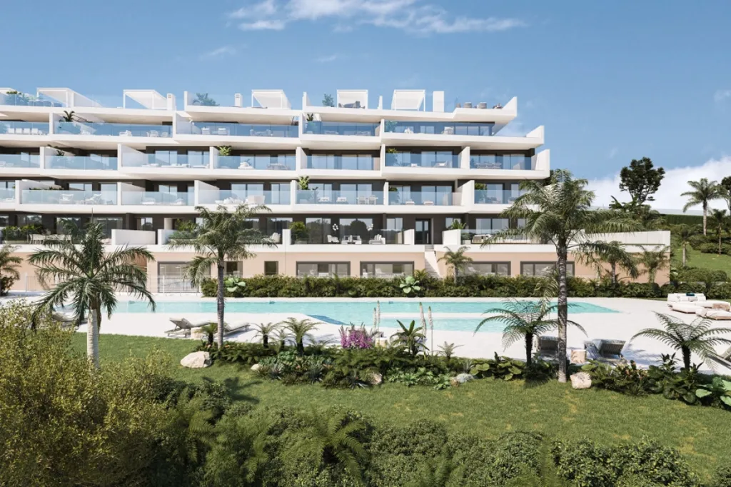 Piscine - Modern Apartments with Sea Views in Manilva