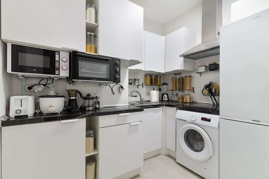Cuisine - Duplex Flat with A/C in Opañel