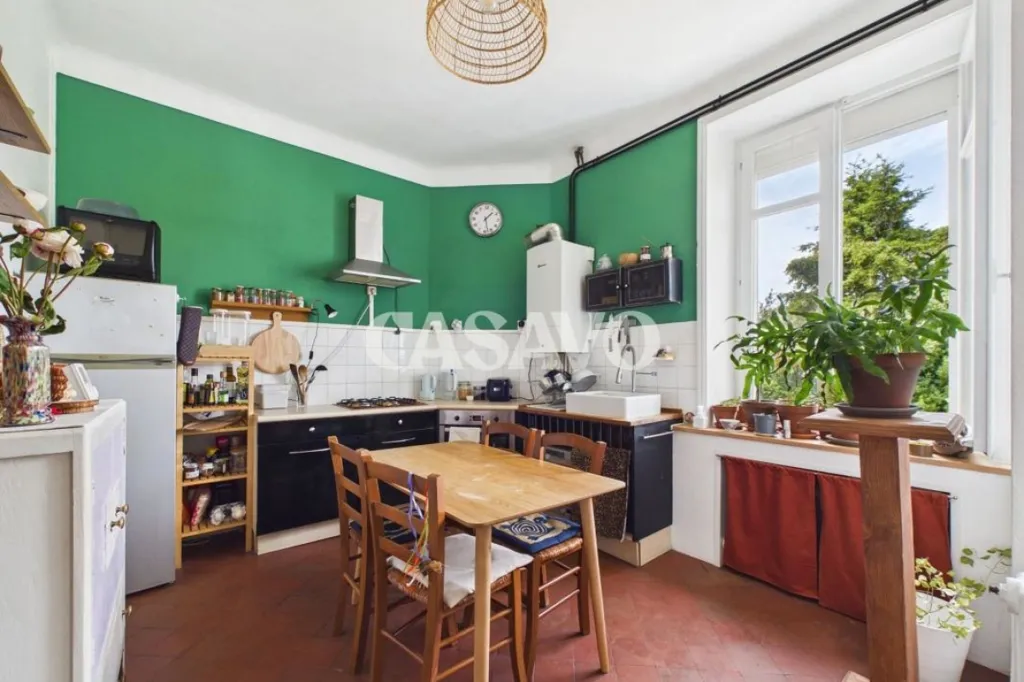Kitchen - Charming 3-Piece Apartment in Chantenay, Nantes