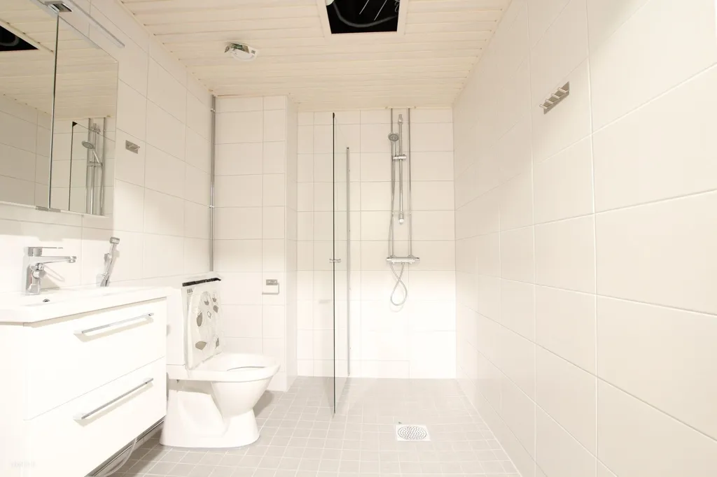 Vannitoad - Bright Studio with Balcony in Koivistonkylä, Tampere