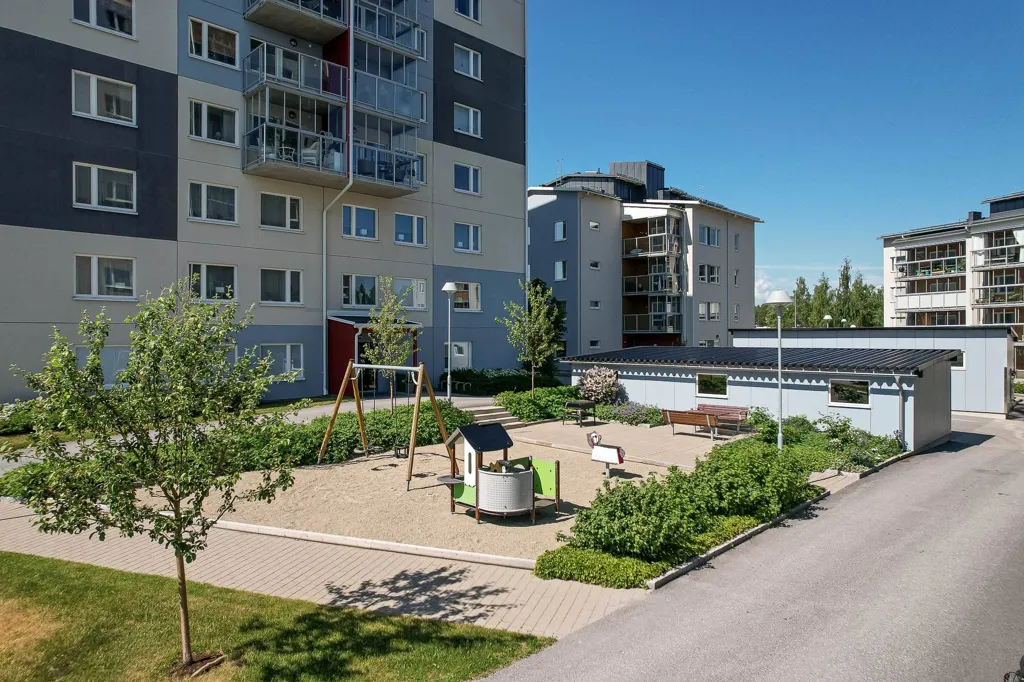Jardin - Modern Flat with Balcony in Västerbotten