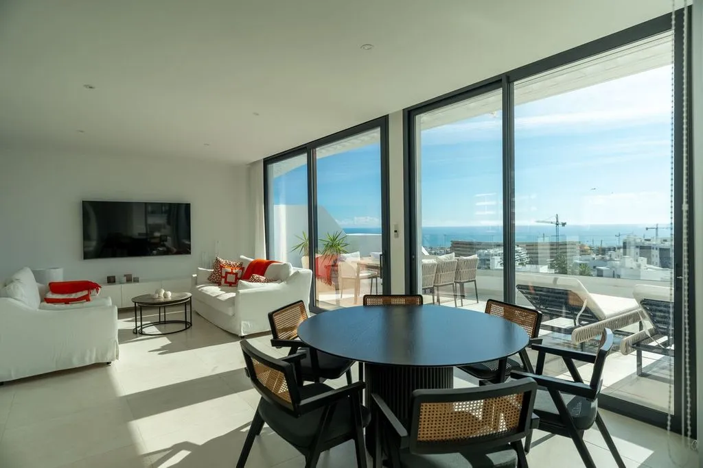 Söögituba - Luxury Penthouse with Sea Views in Fuengirola