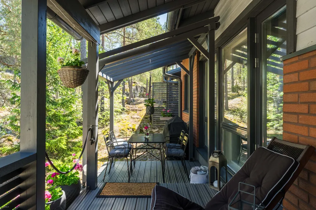 Terrasse - Architectural House with Sea View in Naantali