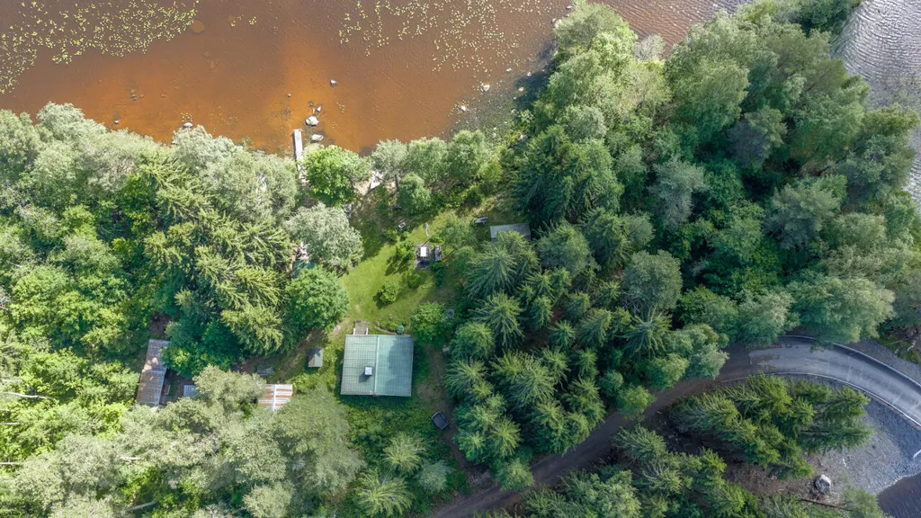 Vista aerea - Cottage with Sauna by Kyyvesi Lake