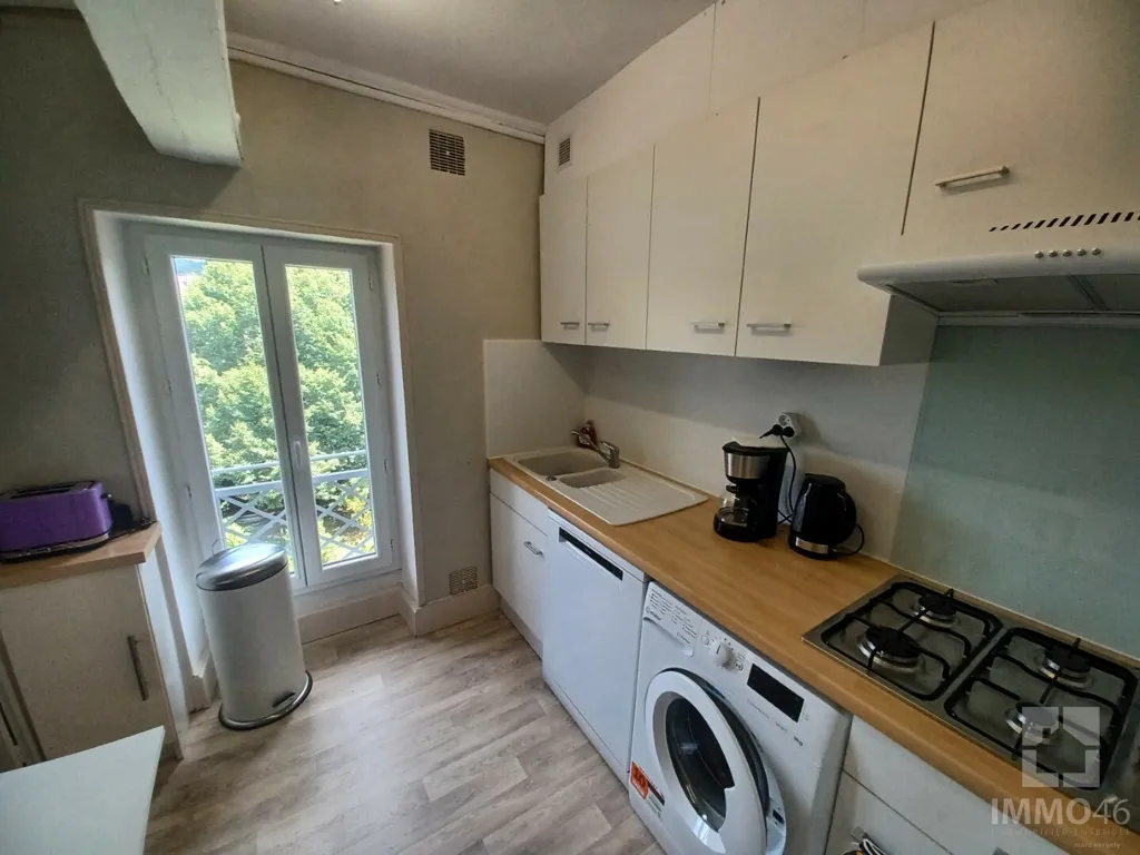Cuisine - Appartement Rénové Proche Gare à Cahors