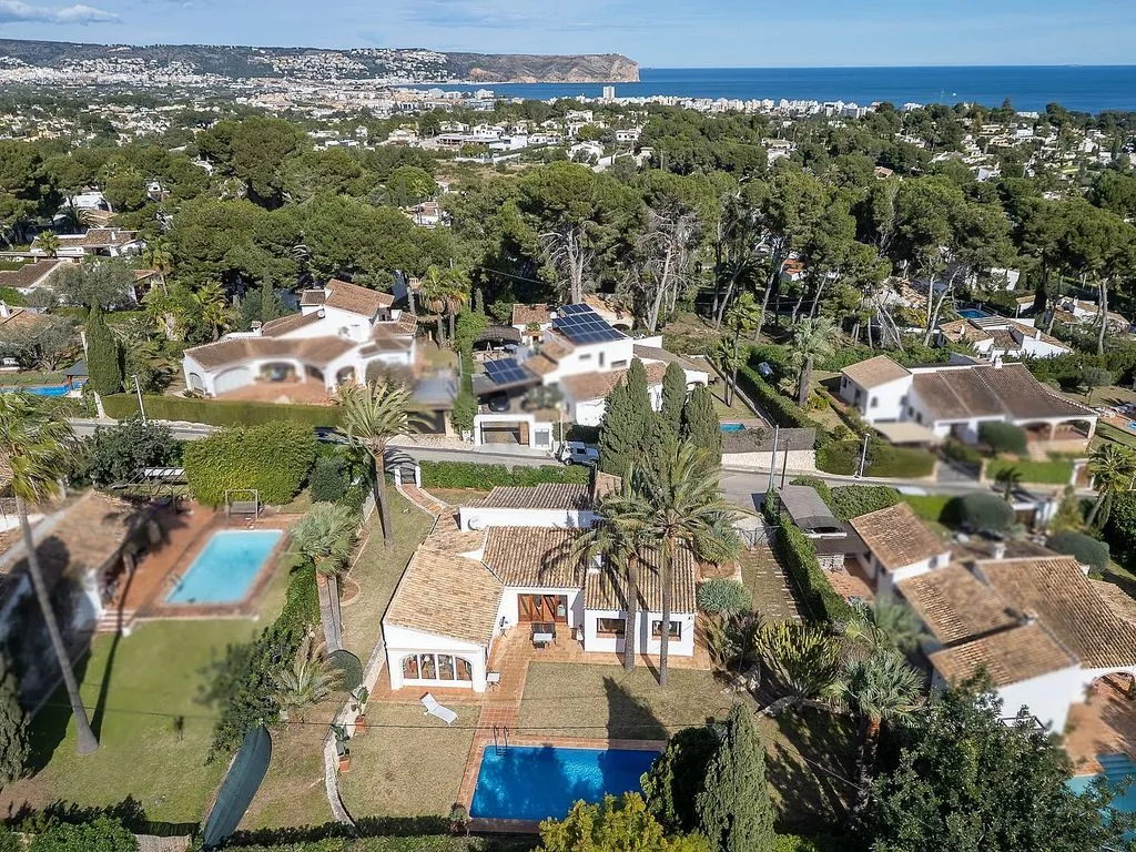 Vue aérienne - Luxury Villa with Pool in El Tosalet, Javea