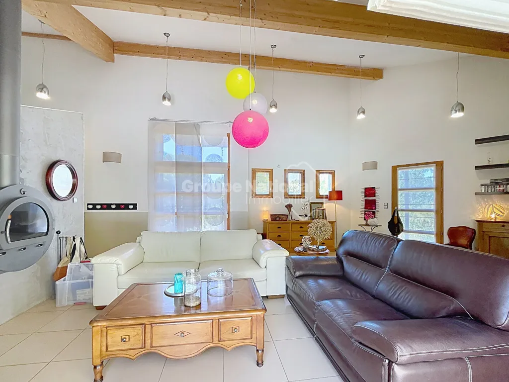 Soggiorno - Architectural House with Pool in Rochegude