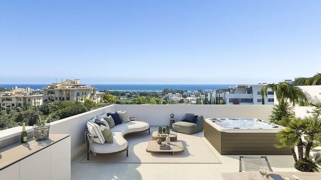 Terrasse - Semi-detached House with Pool in El Padrón