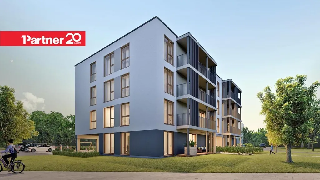 Exterior - New Apartment with Stone Construction in Rapla