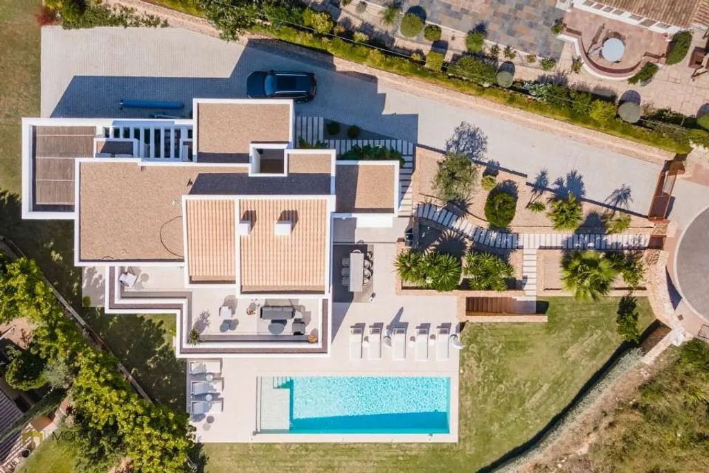 Vue aérienne - Luxury Villa with Pool in Javea, Valencia
