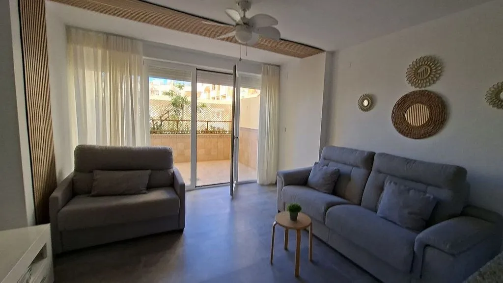 Séjour - 1-Bedroom Apartment with Pool in Almuñécar