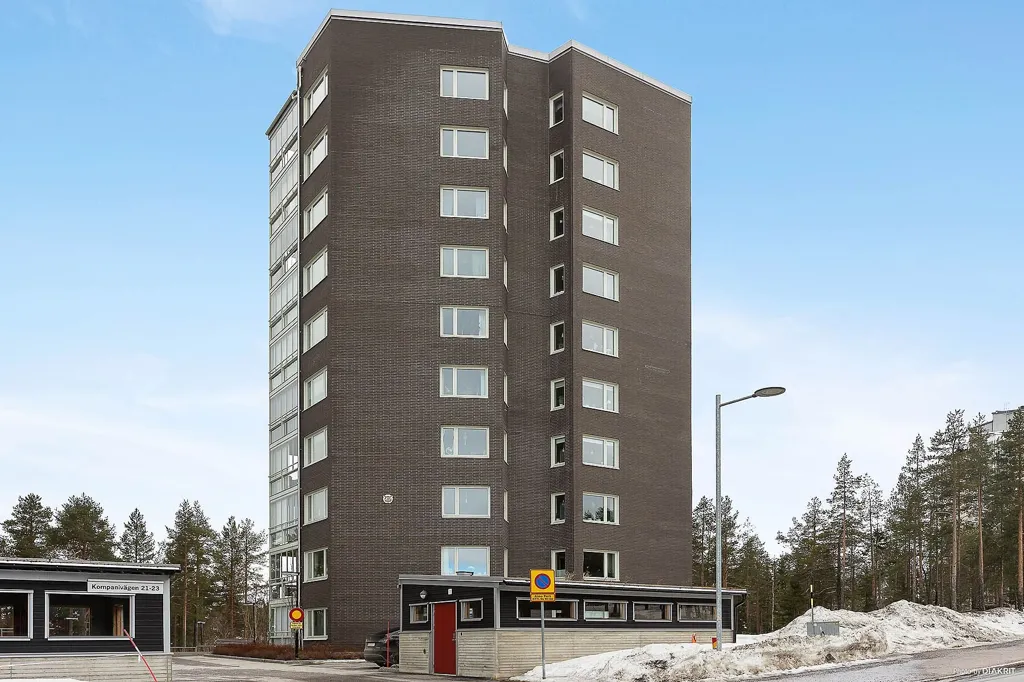 Extérieur - Modern Flat with Balcony in Luleå