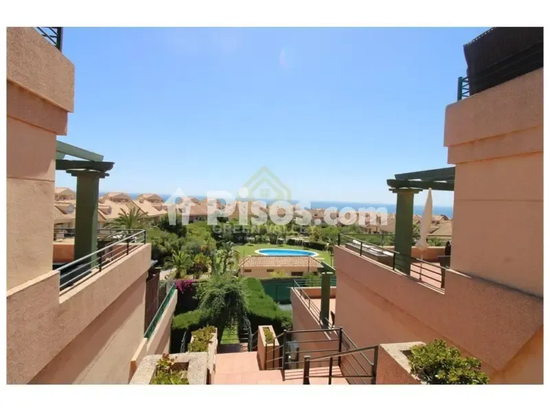 Balcony - Ground Floor Apartment with Garden in Alcaidesa