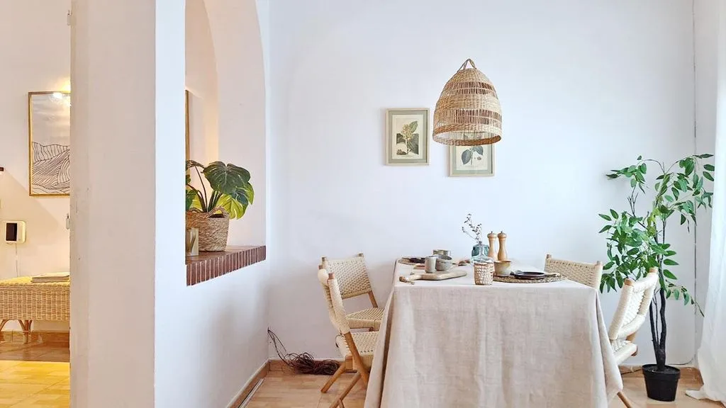 Comedor - Villa con vistas al mar en Premià de Mar