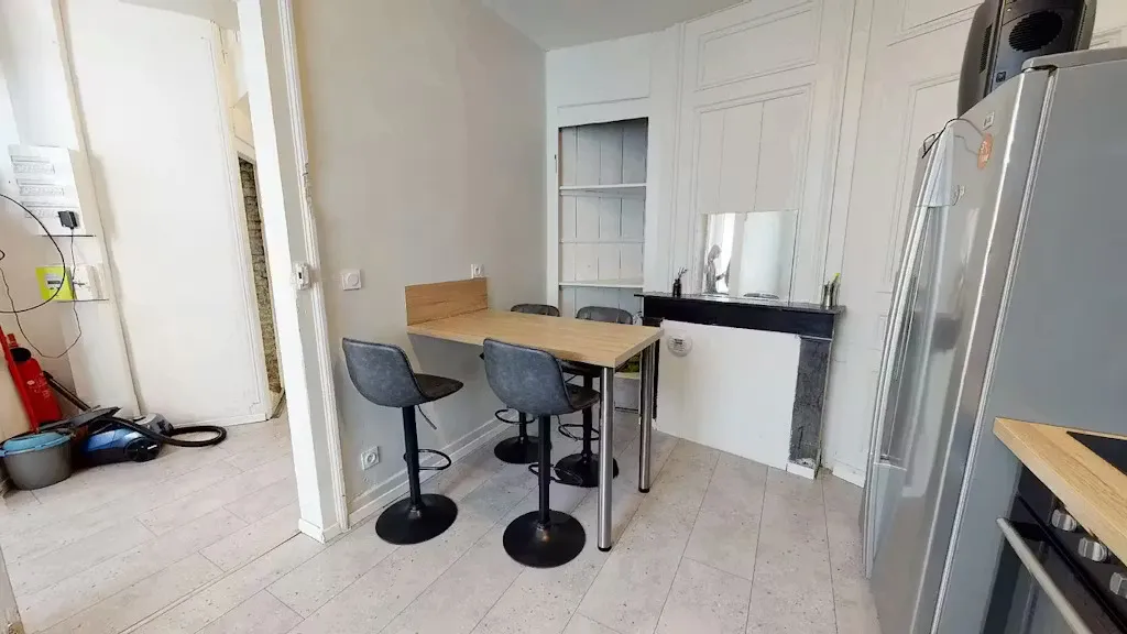 Cuisine - Appartement Meublé à Lille