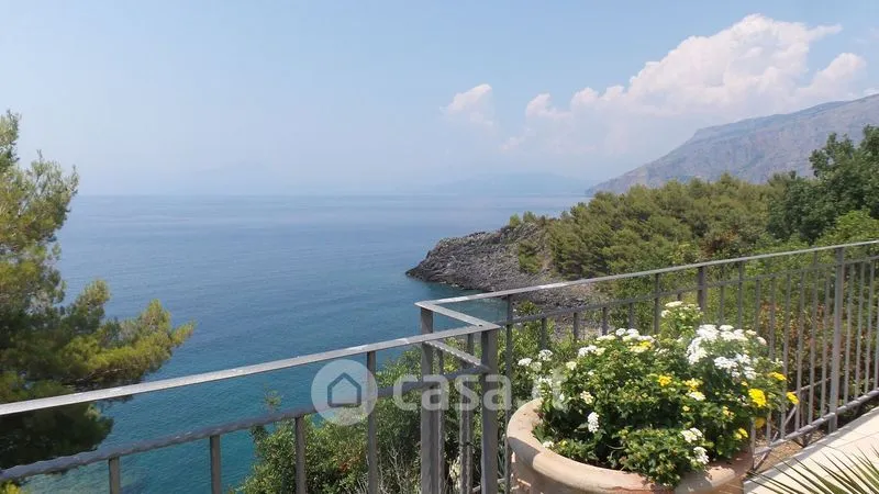Terrace - Villa with Seafront Access in Maratea