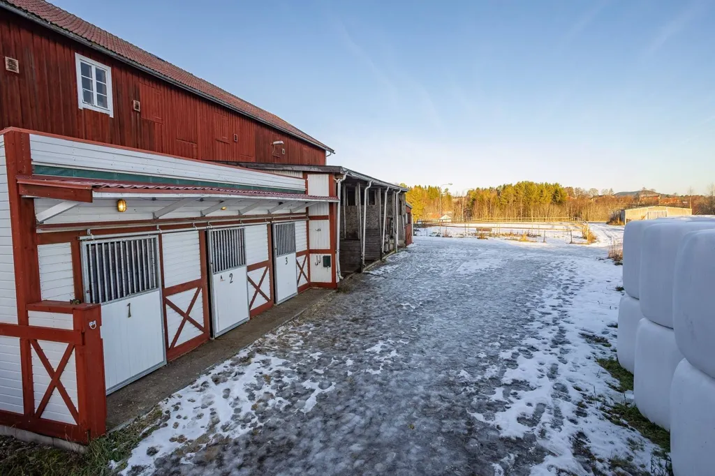 Exterior - Well-Maintained Farmhouse with Stables in Västernorrland