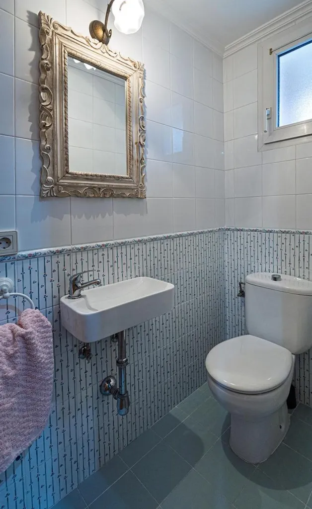 Salles de bain - Chalet with Pool in Covaresa, Valladolid