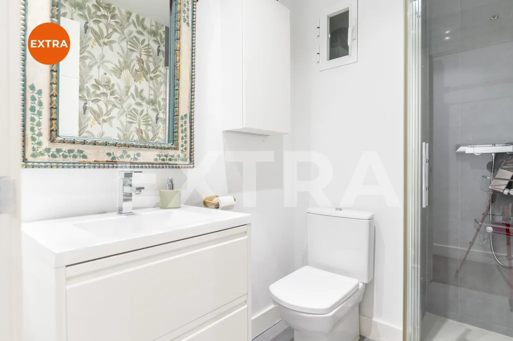 Salles de bain - Reformated Apartment with Views in Chamartín