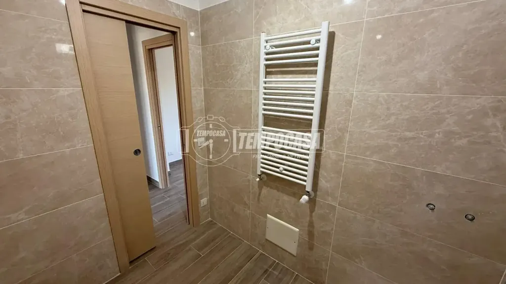 Salles de bain - Rustic-Style Apartment with Terrace in Quarto