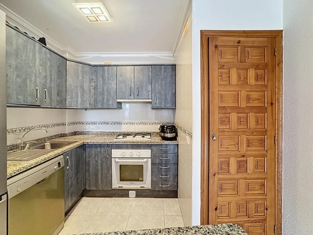 Cocina - Apartamento con vistas al valle de Moraira en Cumbre del Sol