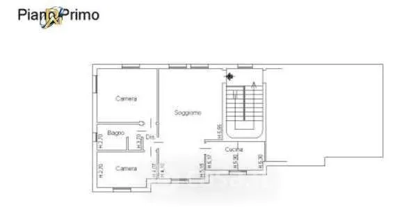 Plaan - Apartment with Garage in Molinella