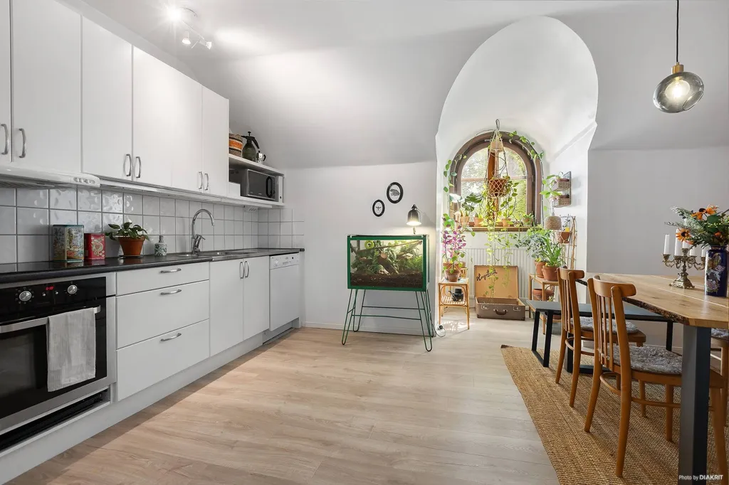 Cuisine - Charming Apartment with Terrace in Örebro