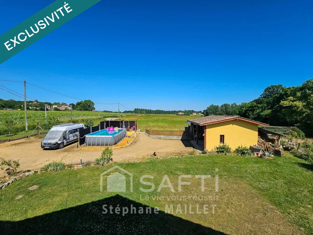 Õhuvaade - Character House with Gite Potential in Le Frêche