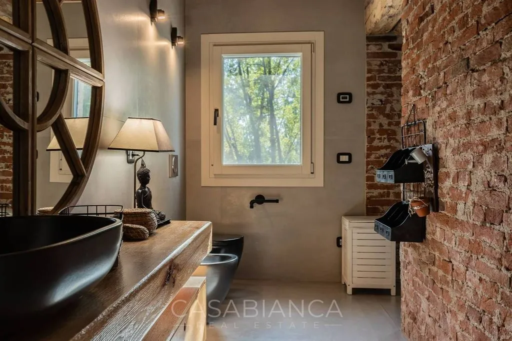 Salles de bain - Renovated Mill Villa in Villaverla, Veneto